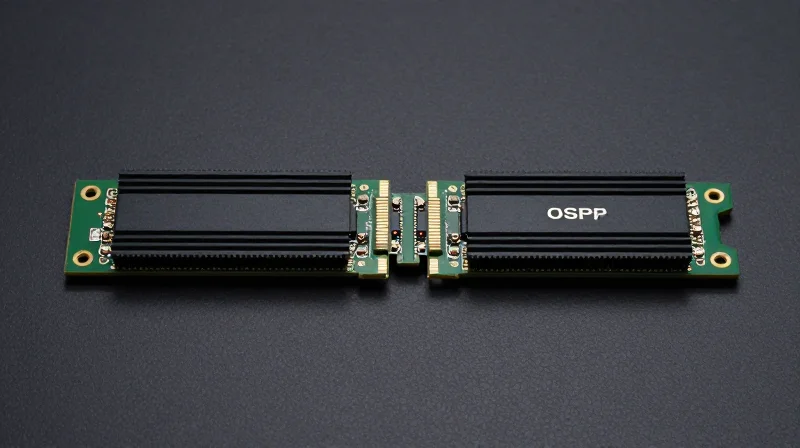 Form Factor Battle: QSFP-DD vs. OSFP Visual comparison of QSFP-DD and OSFP form factors showing physical differences.