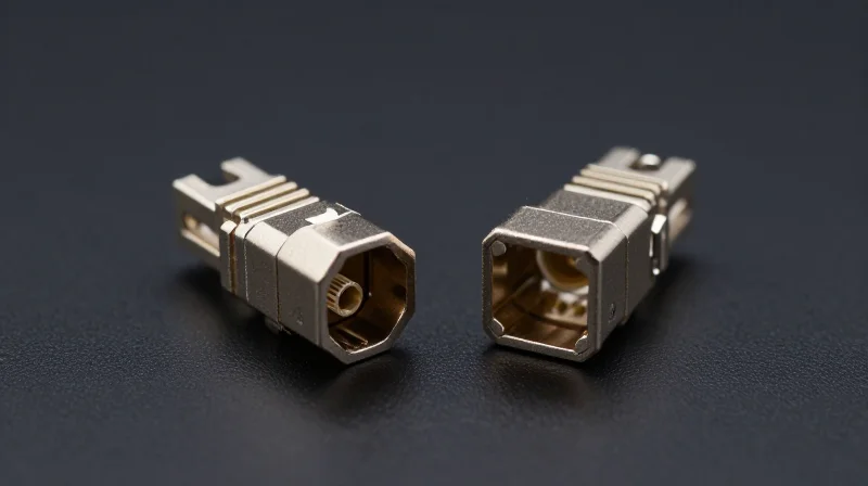Connectivity Options: Dual LC vs. MPO Interfaces Symmetrical comparison of Dual LC and MPO-12 fiber optic connectors.