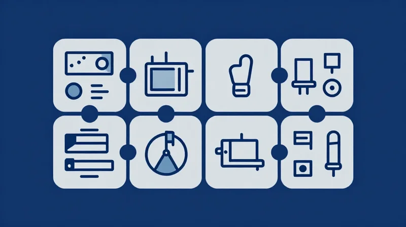 Ensuring Interoperability and EEAT Compliance in Hardware Sourcing Conceptual illustration showing hardware components fitting together perfectly to represent interoperability.