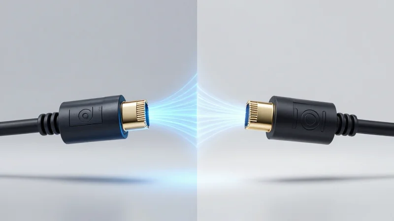 Performance Benchmark: Latency, Throughput, and CPU Overhead Side-by-side visual comparison of two high-speed data streams representing different network latencies and throughput.