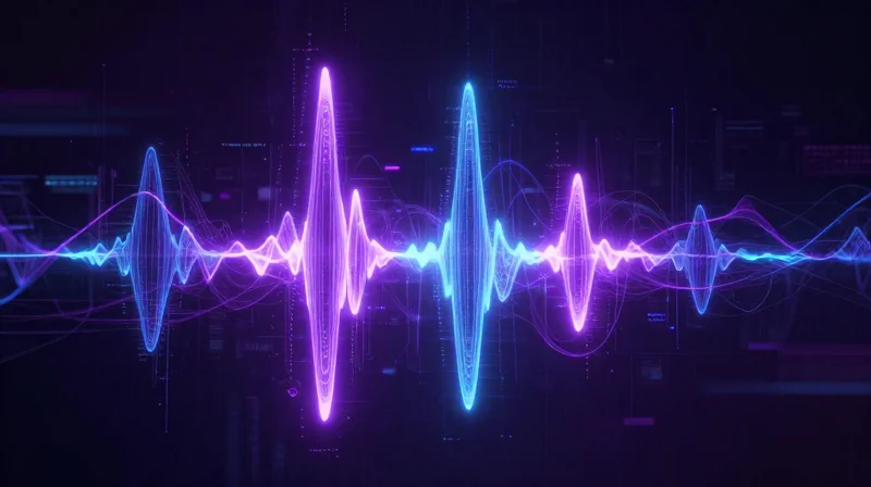 PAM4 Modulation: Maximizing Throughput Abstract digital data stream showing four levels of signal amplitude.