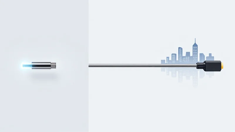 400G LR4 vs. 400G FR4: When to Choose Which? Comparison visualization showing short reach versus long reach fiber paths.