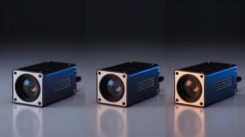 Side-by-side layout of different optical transceiver modules showcasing physical design variations.