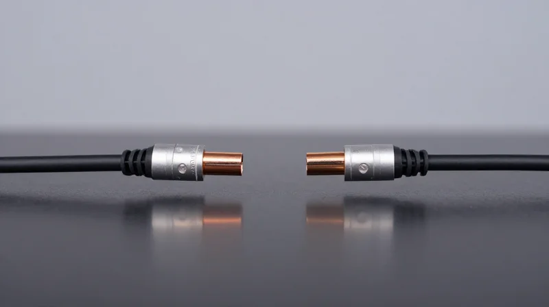 Key Performance Comparison: Power, Reach, and Signal Integrity Comparison of a 400G DAC cable and an AOC cable side-by-side.