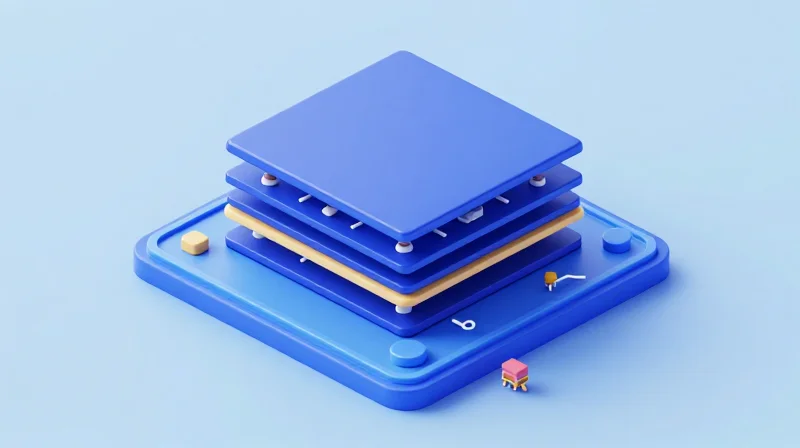 Isometric 3D model showing the internal architecture of a 400G optical module.