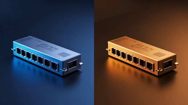 ER4 vs. ZR4: Key Technical Differences Side-by-side professional product comparison of two different optical transceiver modules.