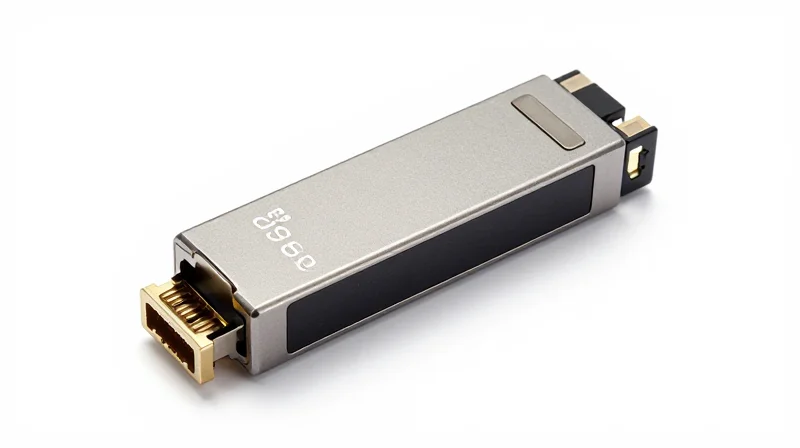 Power Consumption Analysis: Efficiency at the Edge A professional product shot of a 25G SFP28 transceiver module on a white background.