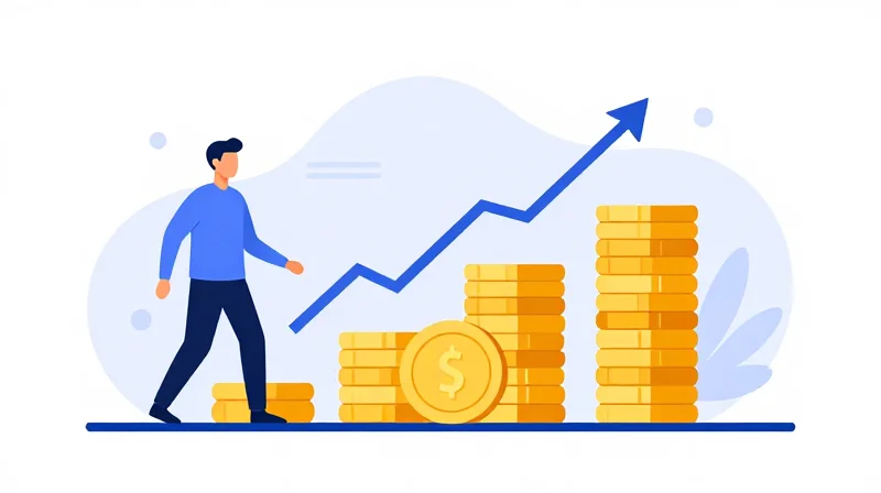 Total Cost of Ownership (TCO): The Economic Reality A flat vector illustration representing the economic efficiency of 5G network equipment.