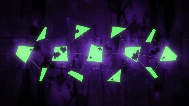 Advanced Security Protocols within the Optimization Layer Surreal art depicting a geometric light wall filtering out dark digital shadows.
