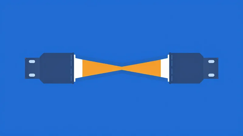 The Critical Role of Complementary Pairing Conceptual illustration showing two modules communicating with inverted wavelengths.