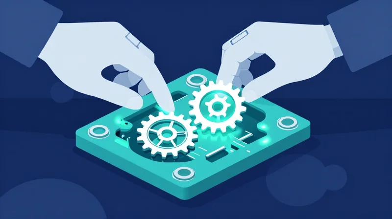 Customizing Your Hardware: OEM and ODM Services for Optical Transceivers Flat vector illustration representing customized hardware engineering and OEM services.