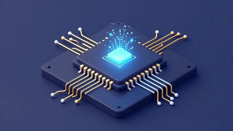 Decoding the EEPROM: The Secret to 100% Compatibility Isometric 3D view of an EEPROM microchip on a circuit board with digital light paths representing data verification.