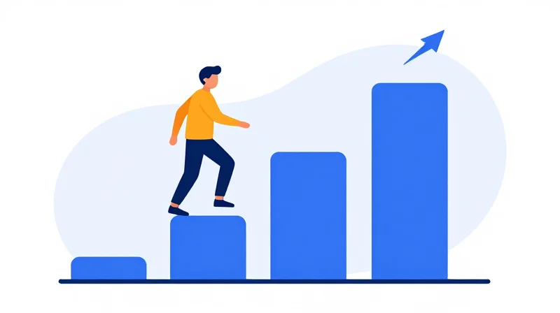 Economic Advantages of Wholesale Procurement A flat vector illustration showing growth and investment return through stylized business icons.