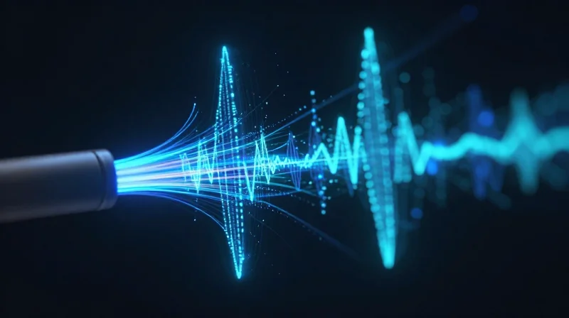 The Fundamental Role of Bit Error Rate (BER) in Modern Connectivity Abstract digital data stream representing bit error rate and signal integrity in fiber optics.