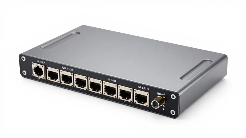 Key Technical Advantages of Ubytelink BER Testing Modules A sleek, professional Bit Error Rate testing hardware module on a clean background.