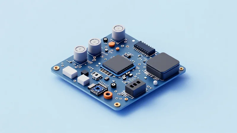 Leveraging OEM/ODM Options for Specialized Testing Needs Isometric 3D illustration of a modular hardware system with custom testing components being integrated.