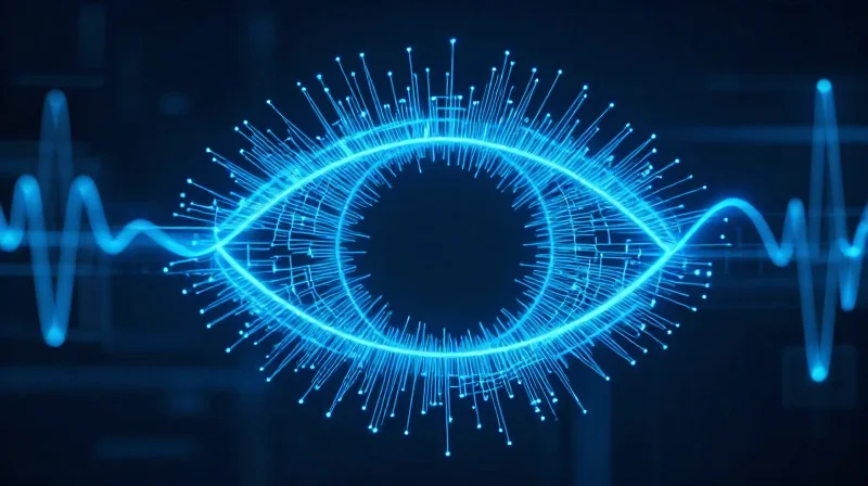 The Anatomy of Eye Diagram Analysis A visual representation of overlapping optical waveforms forming an eye-shaped pattern.