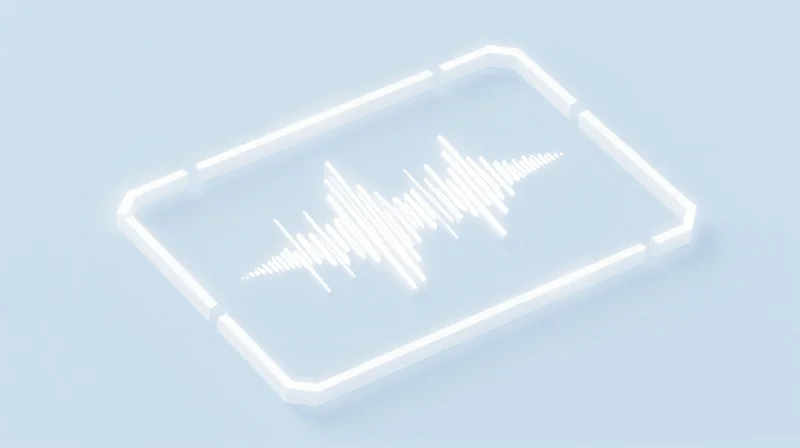 The Ubytelink Advantage: Rigorous Mask Testing A geometric glowing frame protecting a signal stream, symbolizing mask testing in optics.