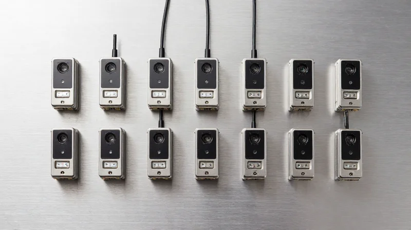 Wholesale Procurement Strategies for 2026 Professional flat lay of multiple high-speed optical transceiver modules arranged neatly for wholesale.