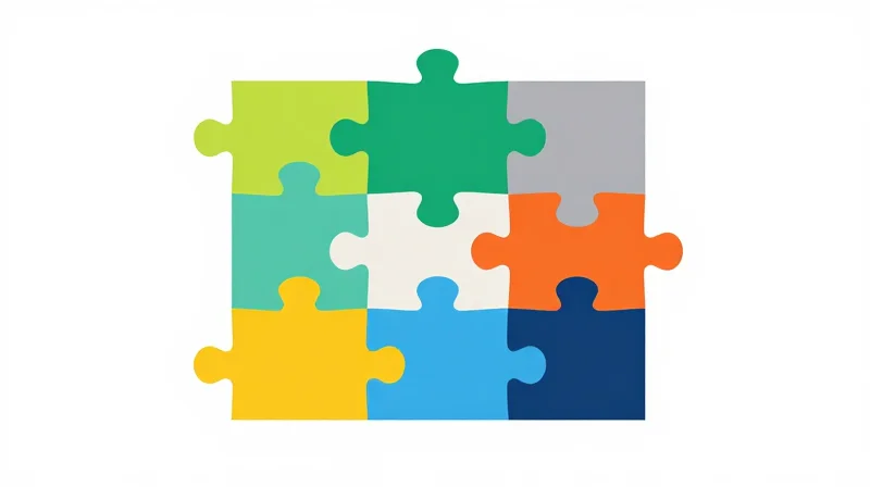 Strategic Benefits: Reducing TCO and Preventing Vendor Lock-in Flat vector illustration representing modularity and hardware compatibility.