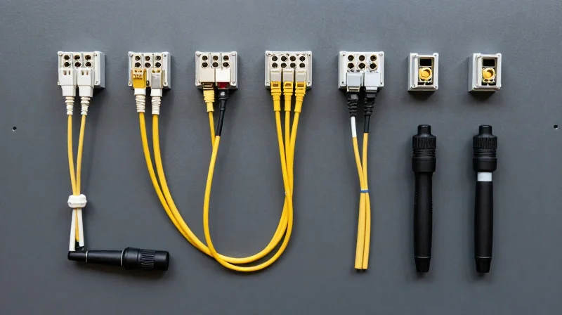 Scaling Infrastructure with Precision Inventory Tracking Top-down organized arrangement of optical transceivers and network tools.