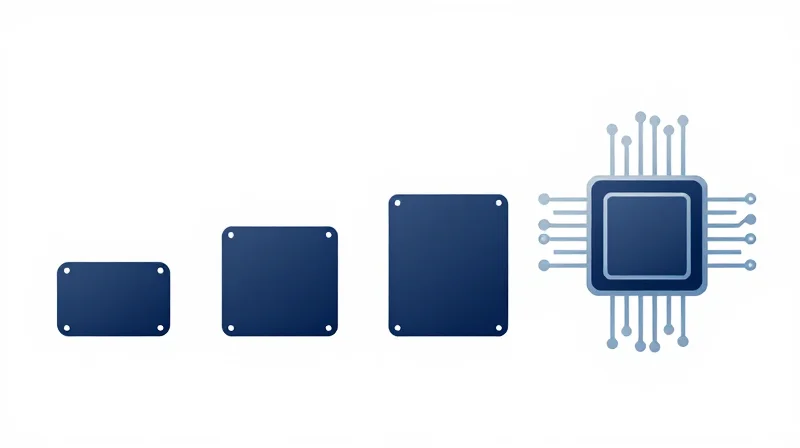 Flat vector illustration showing the technological progression of optical modules into integrated systems