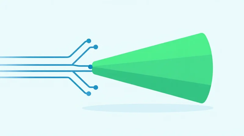 Abstract illustration representing energy efficiency and reduced power consumption in networking.