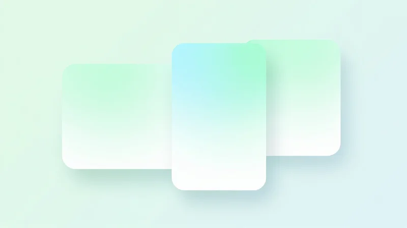 Abstract UI mockup of an AI-driven data center monitoring dashboard with glassmorphism.