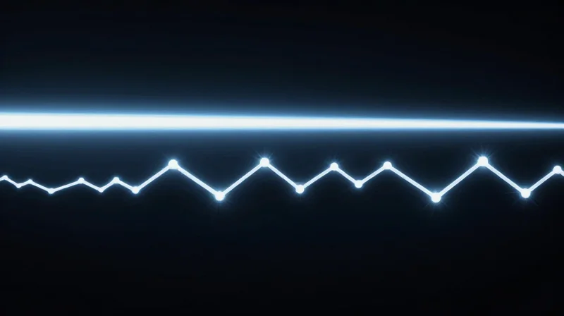 Latency Benchmarks: The Speed of Light vs. The Burden of Logic Abstract visualization of light-speed data transmission vs delayed packet processing.