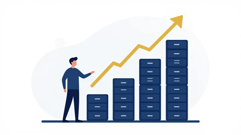 Analyzing the ROI: Beyond the Initial Capital Expenditure Business illustration representing return on investment growth in technology.